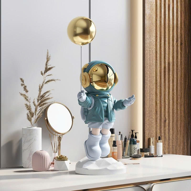 Tượng decor trang trí phi hành gia 005