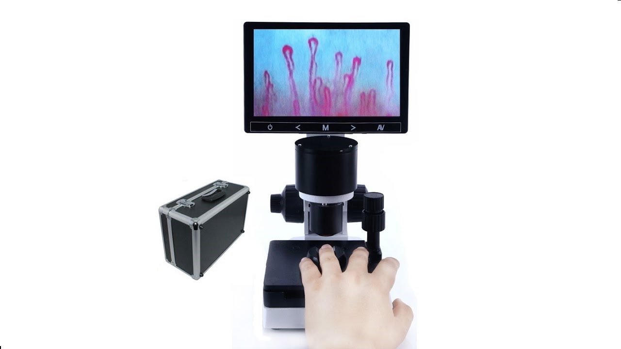 Máy kính hiển vi soi tuần hoàn mao mạch máu 7 8 9 10 12 17 inch giá rẻ TPHCM