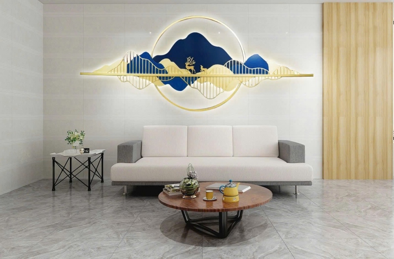 Địa chỉ bán tranh sắt treo tường decor 3d trang trí phòng khách nghệ thuật hiện đại giá rẻ tphcm