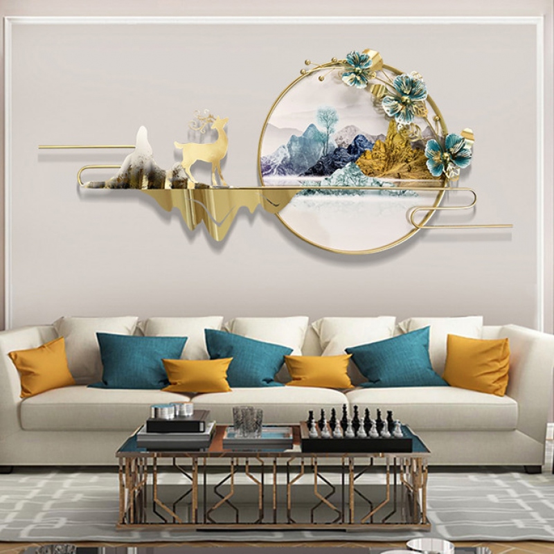 Địa chỉ bán tranh sắt treo tường decor 3d trang trí phòng khách nghệ thuật hiện đại giá rẻ tphcm