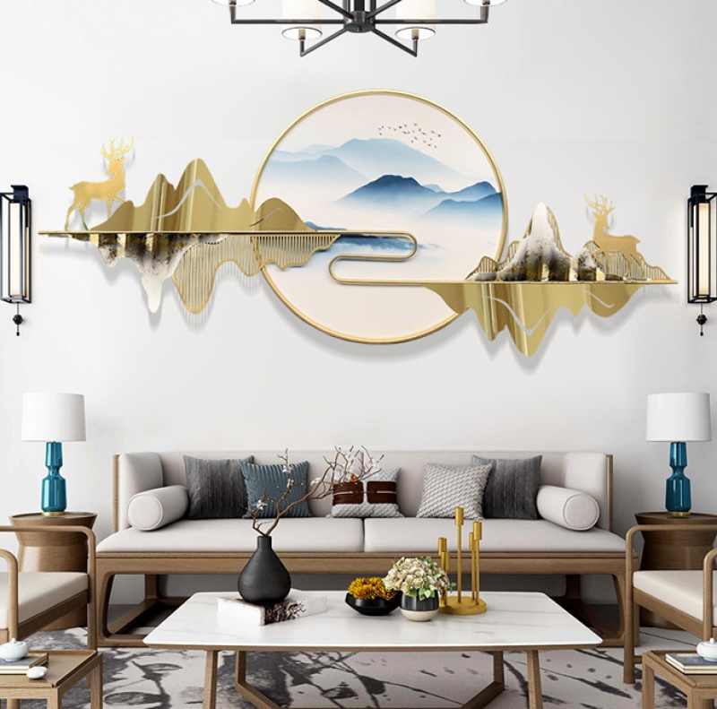 Địa chỉ bán tranh sắt treo tường decor 3d trang trí phòng khách nghệ thuật hiện đại giá rẻ tphcm