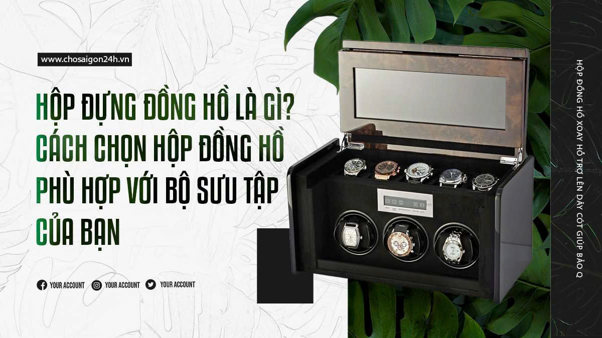 Hộp Đựng Đồng Hồ Là Gì? Cách Chọn Hộp Đồng Hồ Phù Hợp Với Bộ Sưu Tập Của Bạn
