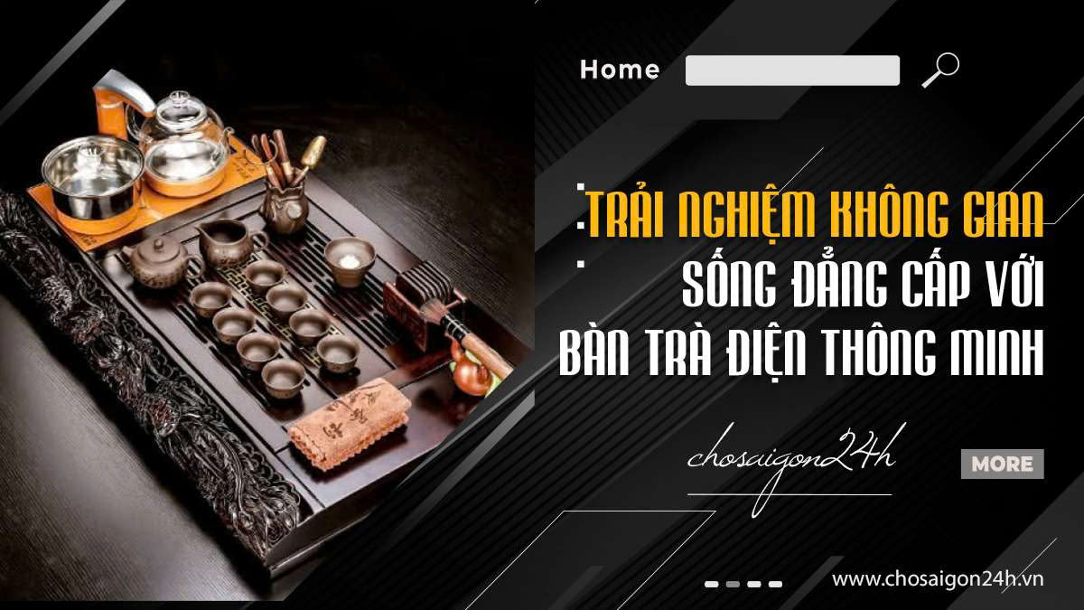 Trải Nghiệm Không Gian Sống Đẳng Cấp Với Bàn Trà Điện Thông Minh