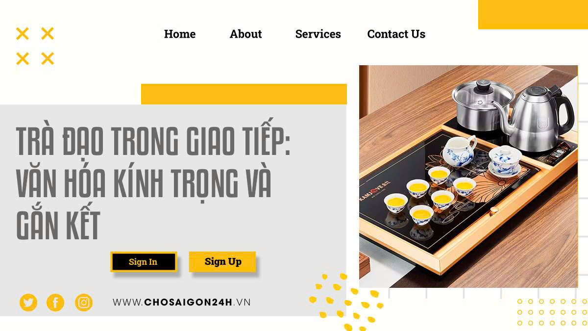 Trà đạo trong giao tiếp: Văn hóa kính trọng và gắn kết