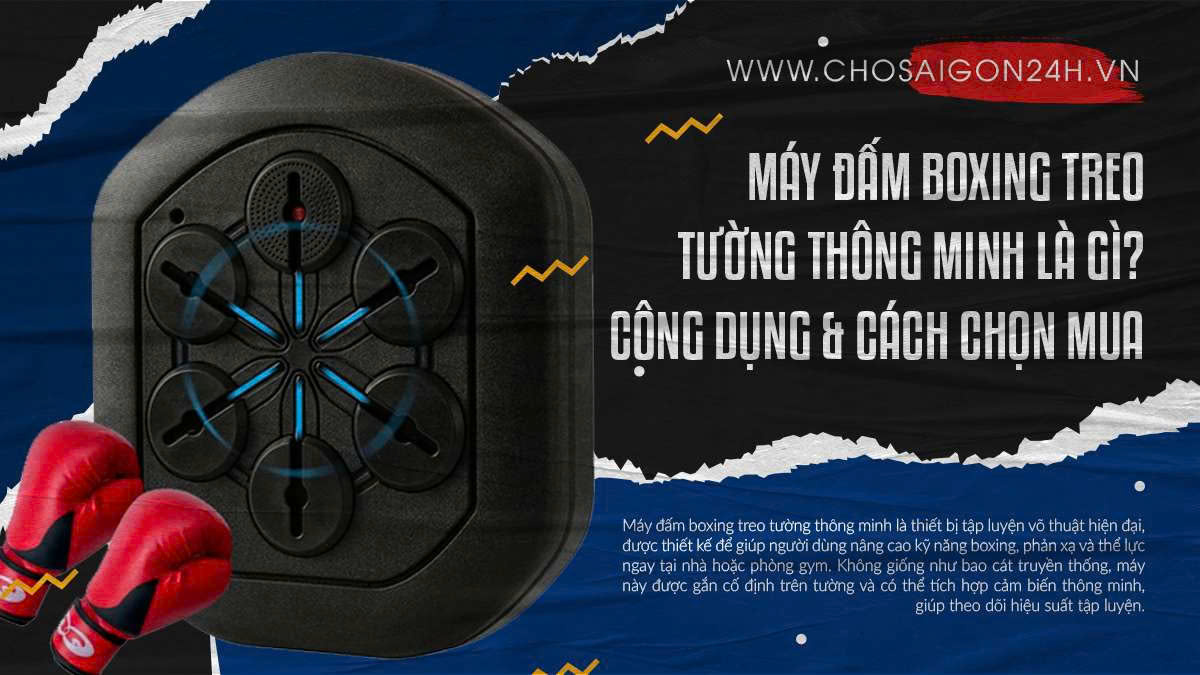 MÁY ĐẤM BOXING TREO TƯỜNG THÔNG MINH LÀ GÌ? CÔNG DỤNG