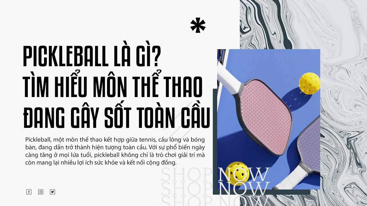 Pickleball Là Gì? Tìm Hiểu Môn Thể Thao Đang Gây Sốt Toàn Cầu