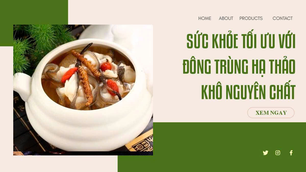 Sức Khỏe Tối Ưu Với Đông Trùng Hạ Thảo Khô Nguyên Chất