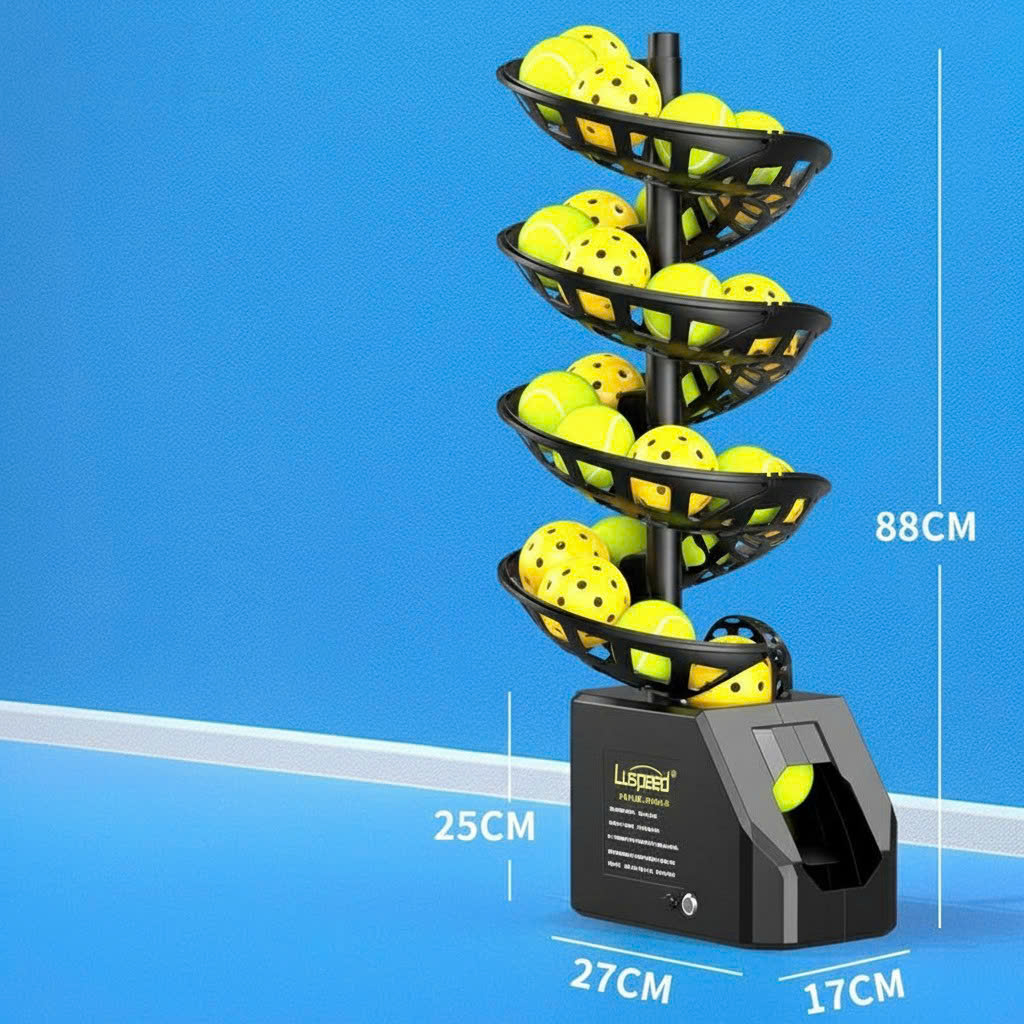 Máy Bắn Bóng Pickleball, Tennis, Bóng Lỗ Tự Động Hỗ Trợ Tăng Phản Xạ Và Cải Thiện Kỹ Thuật