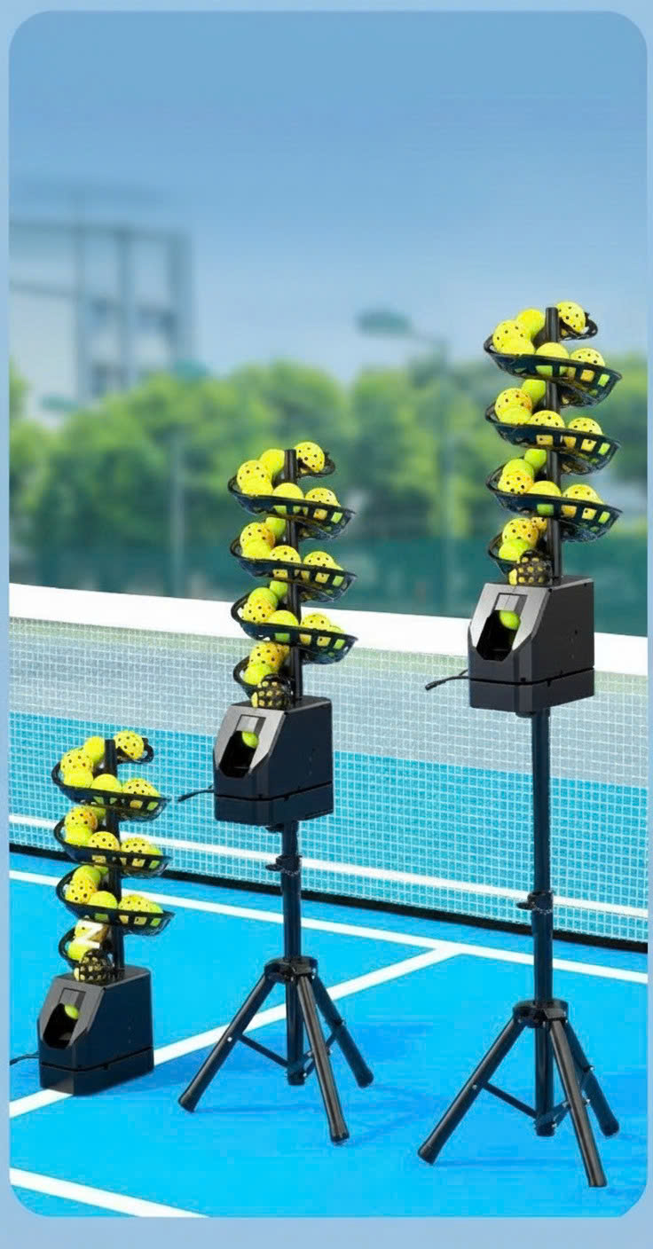 Máy Bắn Bóng Pickleball, Tennis, Bóng Lỗ Tự Động Hỗ Trợ Tăng Phản Xạ Và Cải Thiện Kỹ Thuật