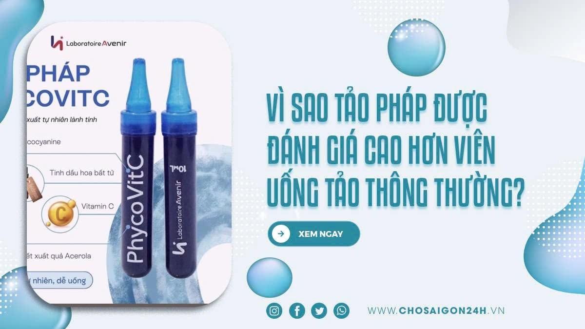Vì Sao Tảo Pháp Được Đánh Giá Cao Hơn Viên Uống Tảo Thông Thường?