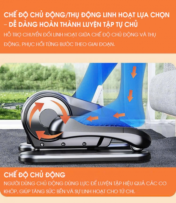 Máy tập chân bằng điện hỗ trợ phục hồi chức năng 006