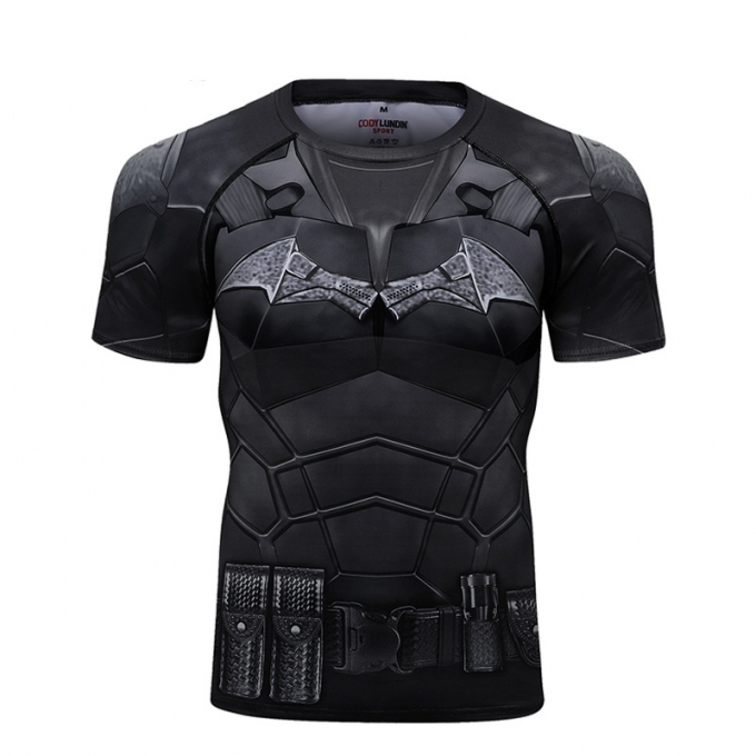 Áo bó tay ngắn tập luyện Rashguard BJJ MMA 048