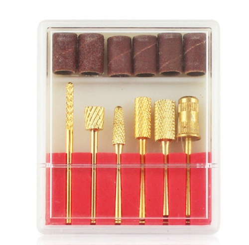 0775 Set đầu mài vàng