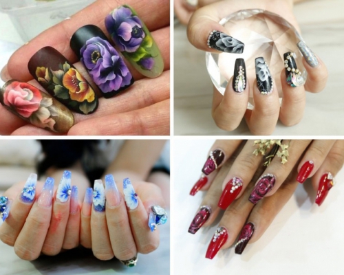 Lựa chọn bộ khuôn vẽ móng tay và công dụng của nó  Blog Tiệm Nail