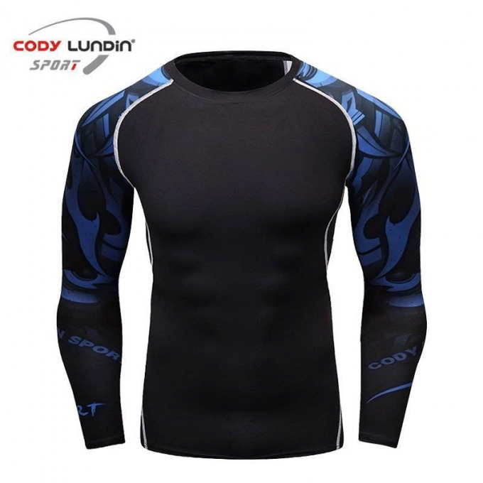 Áo tay dài Rashguard BJJ MMA dành cho người lớn 059