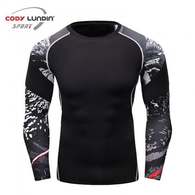 Áo tay dài Rashguard BJJ MMA dành cho người lớn 059