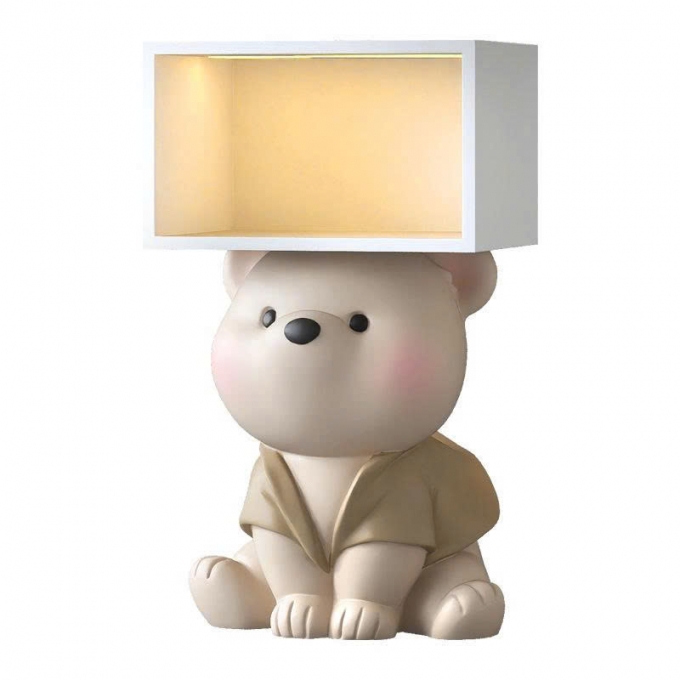 Bàn decor trang trí dầu giường hình gấu dễ thương 032