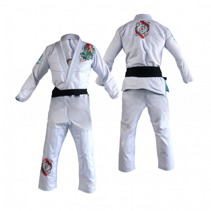 Bộ võ phục GI tập luyện Brazil Jiu Jitsu 015