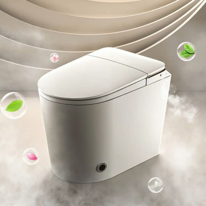 Bồn cầu điện thông minh cỡ nhỏ 006