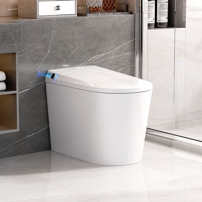 Bồn cầu mini thông minh cảm ứng 58cm 045