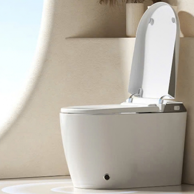 Bồn cầu thông minh có bình chứa nước tự động khử trùng làm sạch 009