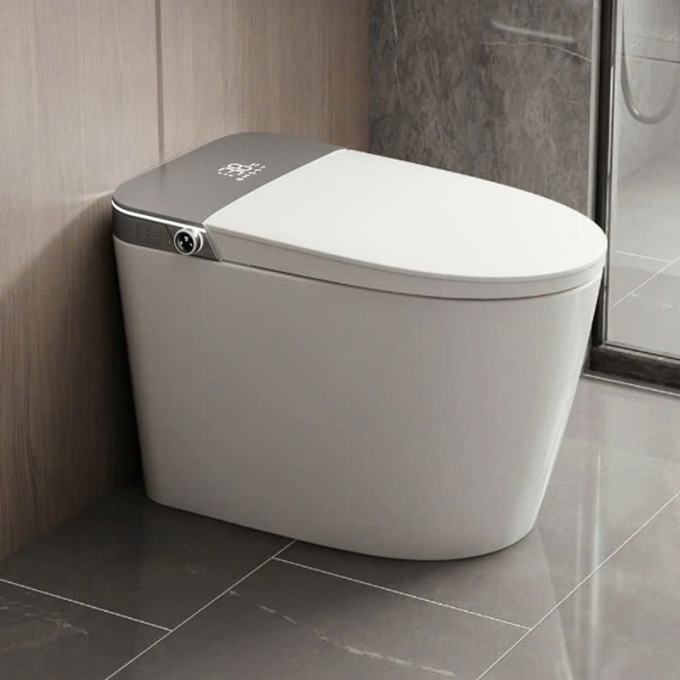 Bồn cầu thông minh có chế độ xả nước tự động cao cấp 005