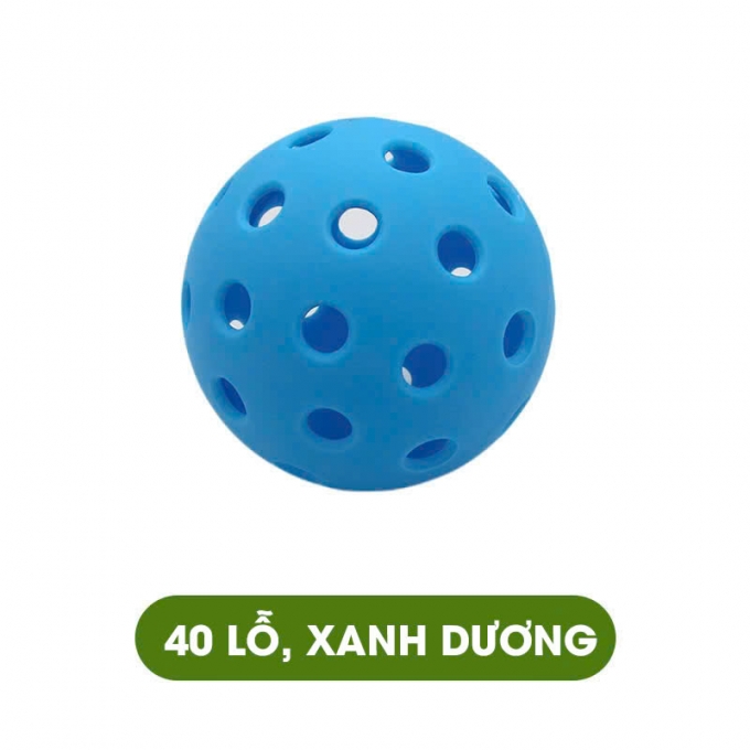 Bóng tập pickabell 40 lỗ nhiều màu TPE 1 trái 009