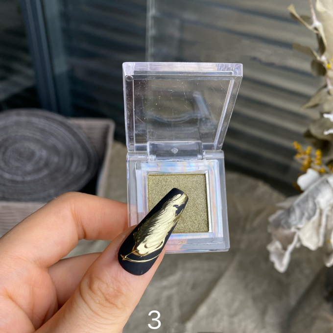 Bột tráng gương trang trí móng nail dạng nén 1183