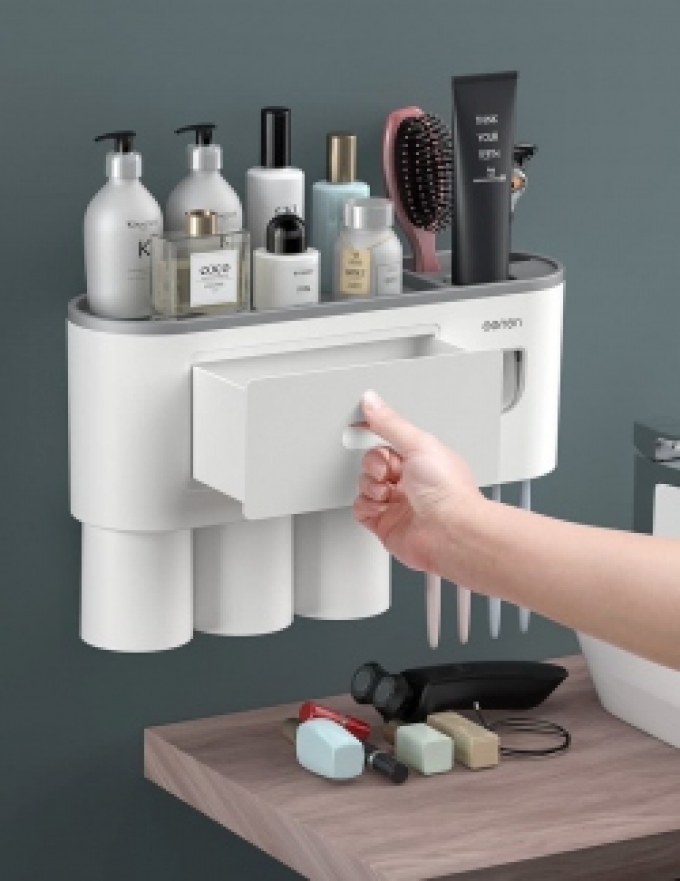 Kệ để đồ nhà tắm đa năng hiện đại 040