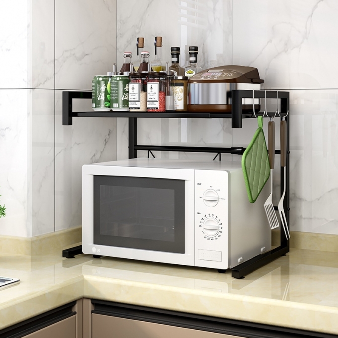Kệ đựng đồ kết hợp để lò vi sóng 073