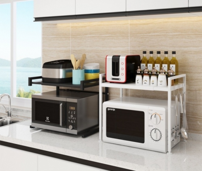 Kệ đựng đồ kết hợp để lò vi sóng 073