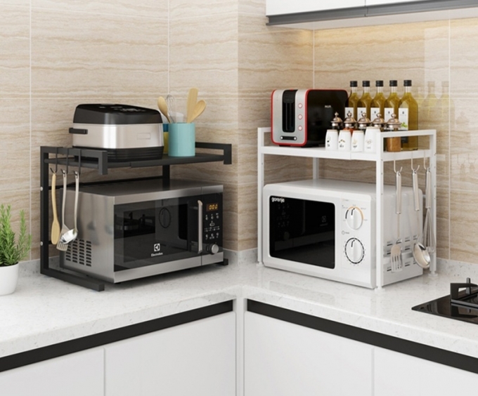 Kệ đựng đồ kết hợp để lò vi sóng 073
