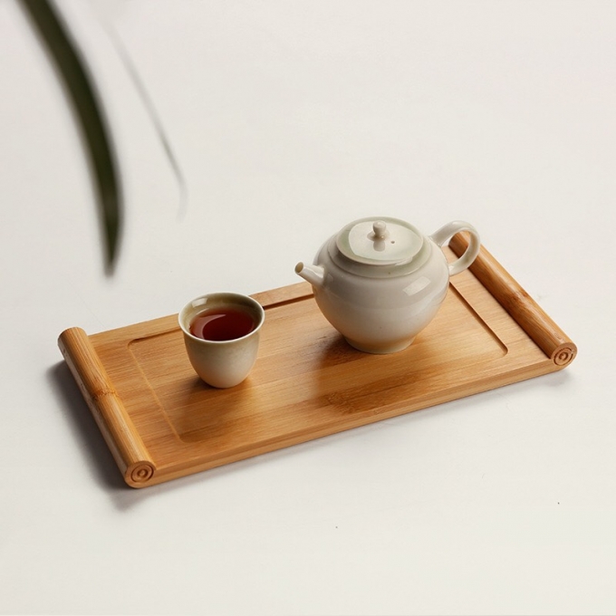 Khay trà gỗ mini 27x13x2cm 0036