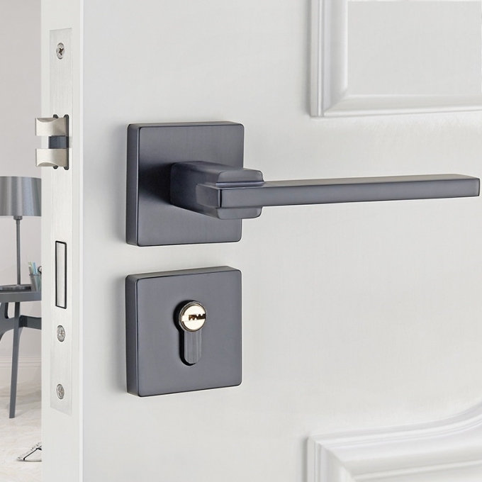 Khóa cửa tay gạt gắn cửa phòng bằng hợp kim KCSP008