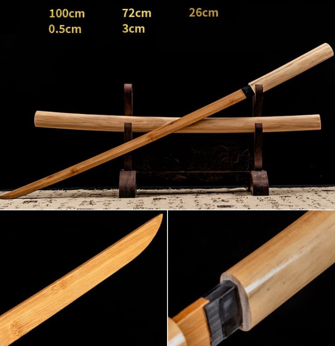 Kiếm gỗ samurai của Nhật bản 004