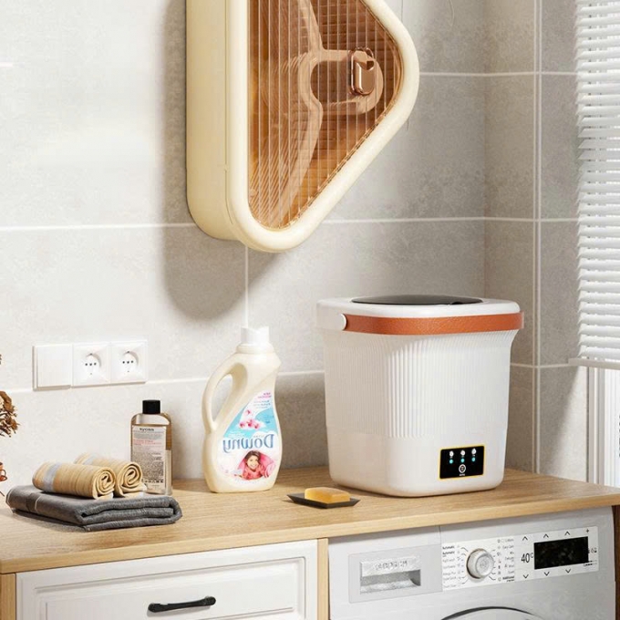 Máy giặt mini giặt và sấy khô hoàn toàn tự động MG005