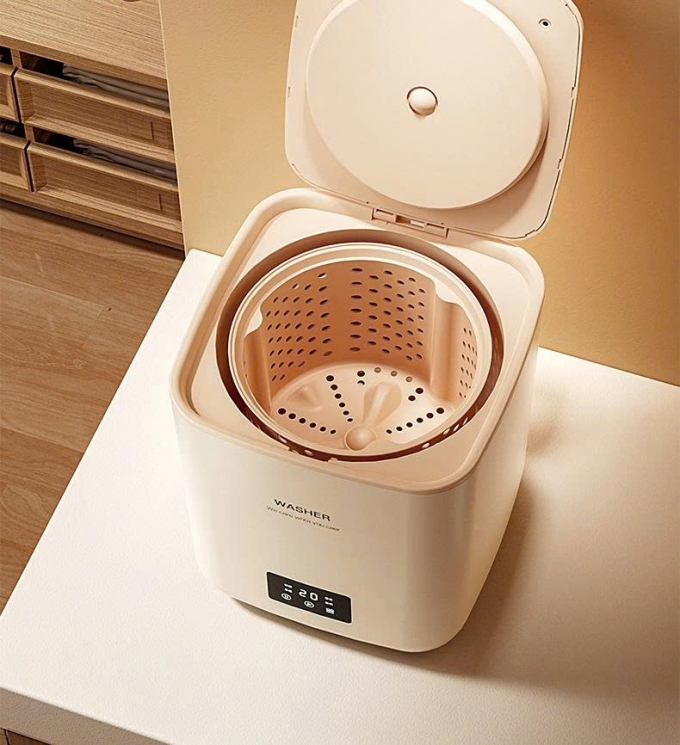 Máy giặt mini khử khuẩn bằng ánh sáng xanh MG007