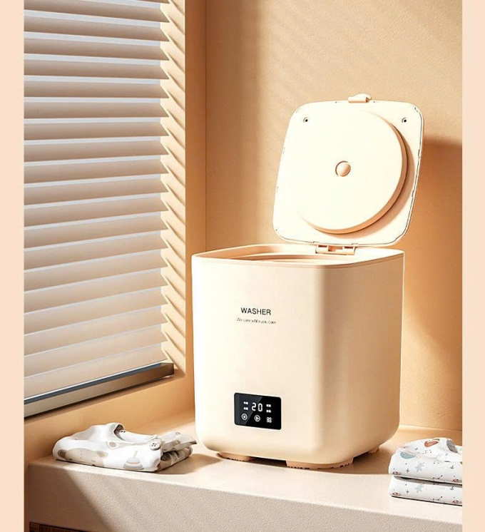 Máy giặt mini khử khuẩn bằng ánh sáng xanh MG007