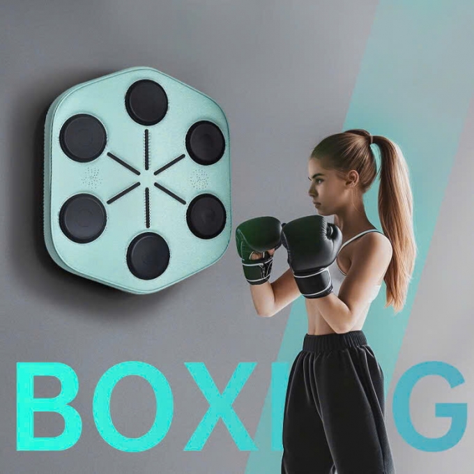 Máy tập boxing treo tường có nhạc thông minh cao cấp L1 009