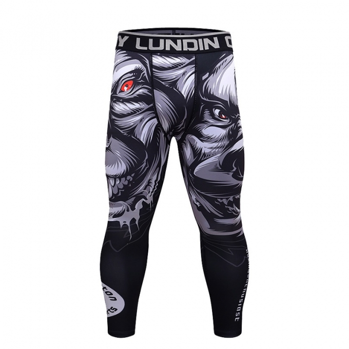 Quần dài Rashguard tập luyện BJJ MMA và bơi lội 051