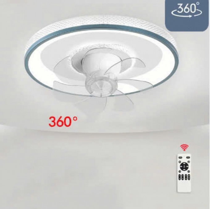 Quạt Ốp Trần Cánh Trong Suốt Xoay 360 170