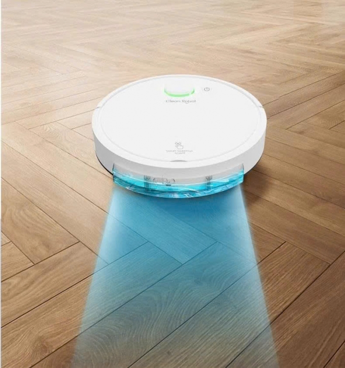 Robot hút bụi điều khiển qua app tự động quay về sạc RB008