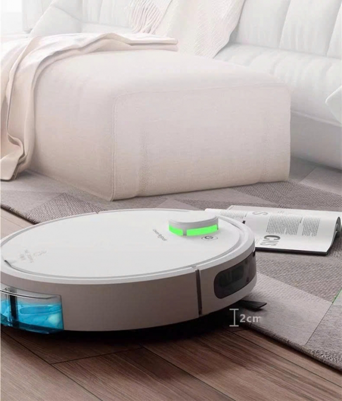 Robot hút bụi điều khiển qua app tự động quay về sạc RB008