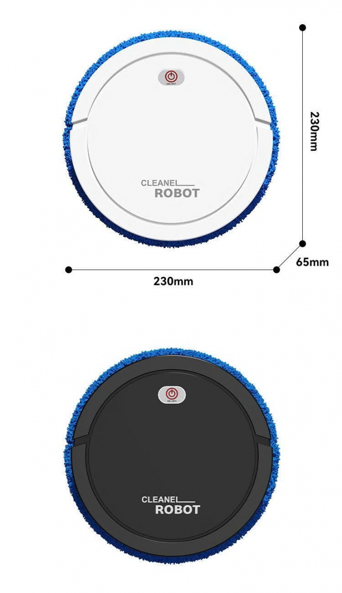 Robot lau nhà tự động mini siêu mỏng siêu êm siêu sạch RB013