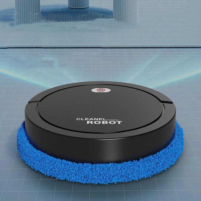 Robot lau nhà tự động mini siêu mỏng siêu êm siêu sạch RB013