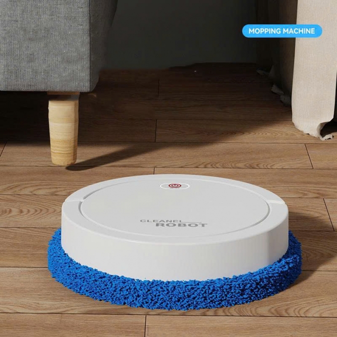 Robot lau nhà tự động mini siêu mỏng siêu êm siêu sạch RB013