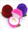 0145 hộp nhẫn hoa hồng