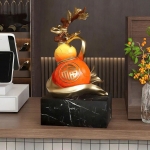 Bình hồ lô decor trang trí để bàn phong cách Trung Hoa 015