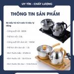 Bộ bếp trà vòi xoay tự động 0037
