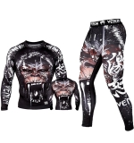 Bộ quần áo Rashguard BJJ tập luyện võ thuật 035